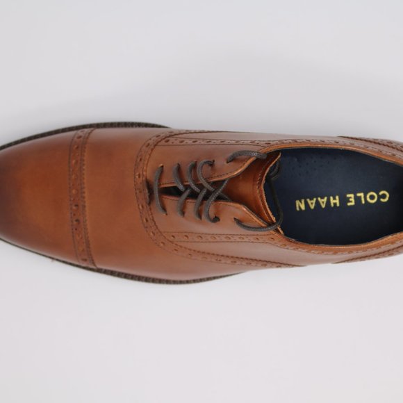 Cole Haan Wayne Cap Toe Oxfords Leather British main image 5